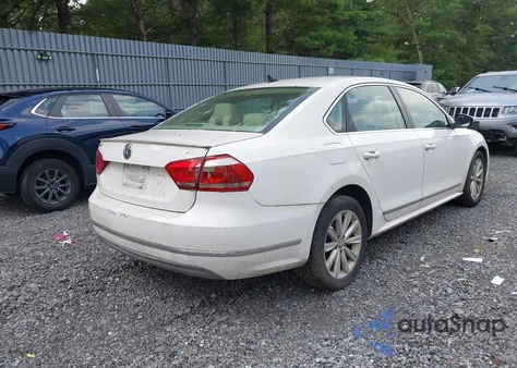 2012 Volkswagen Passat 2.5L Sel Premium из США, поврежденный, VIN 1VWCP7A35CC043369